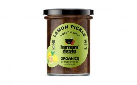 Hamam Dasta Lemon Pickle Sweet & Zingy  Glass Jar  400 grams
